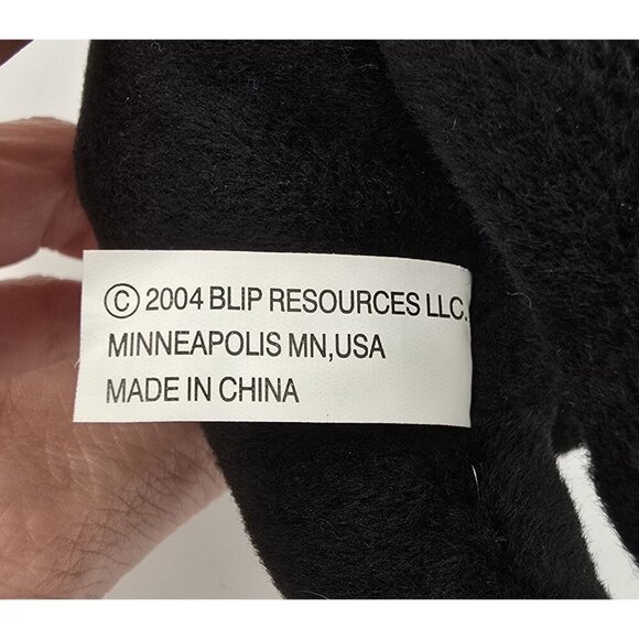 Vintage Halloween Black Cat Mini Plush Purses Blip Kitty Cat Bags Set Of 2 - Picture 8 of 9